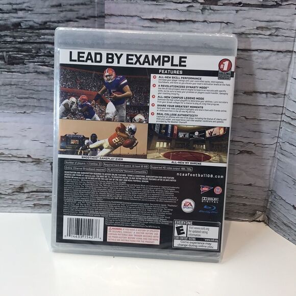 Ps3 NCAA 08 Football sealed game - Picture 2 of 2